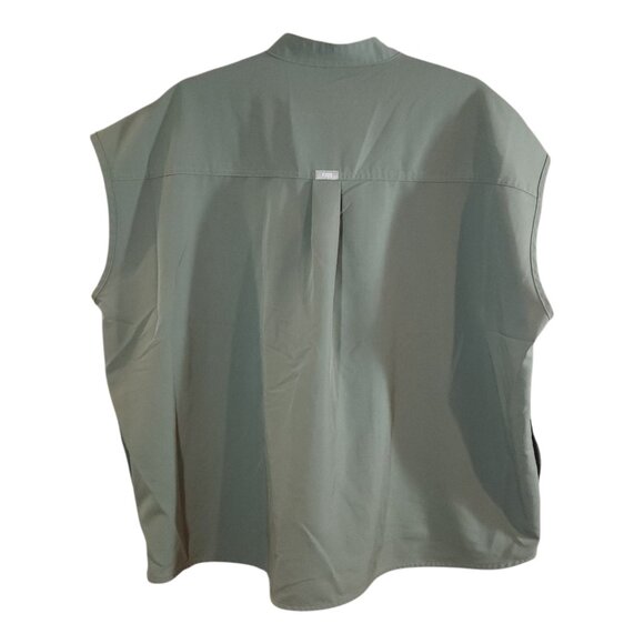 FIGS Rafaela Oversized Scrub Top in Green Nursing Medical Workwear Women's XXL - Picture 4 of 6